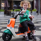Kids Vespa-style electric bike with Remote