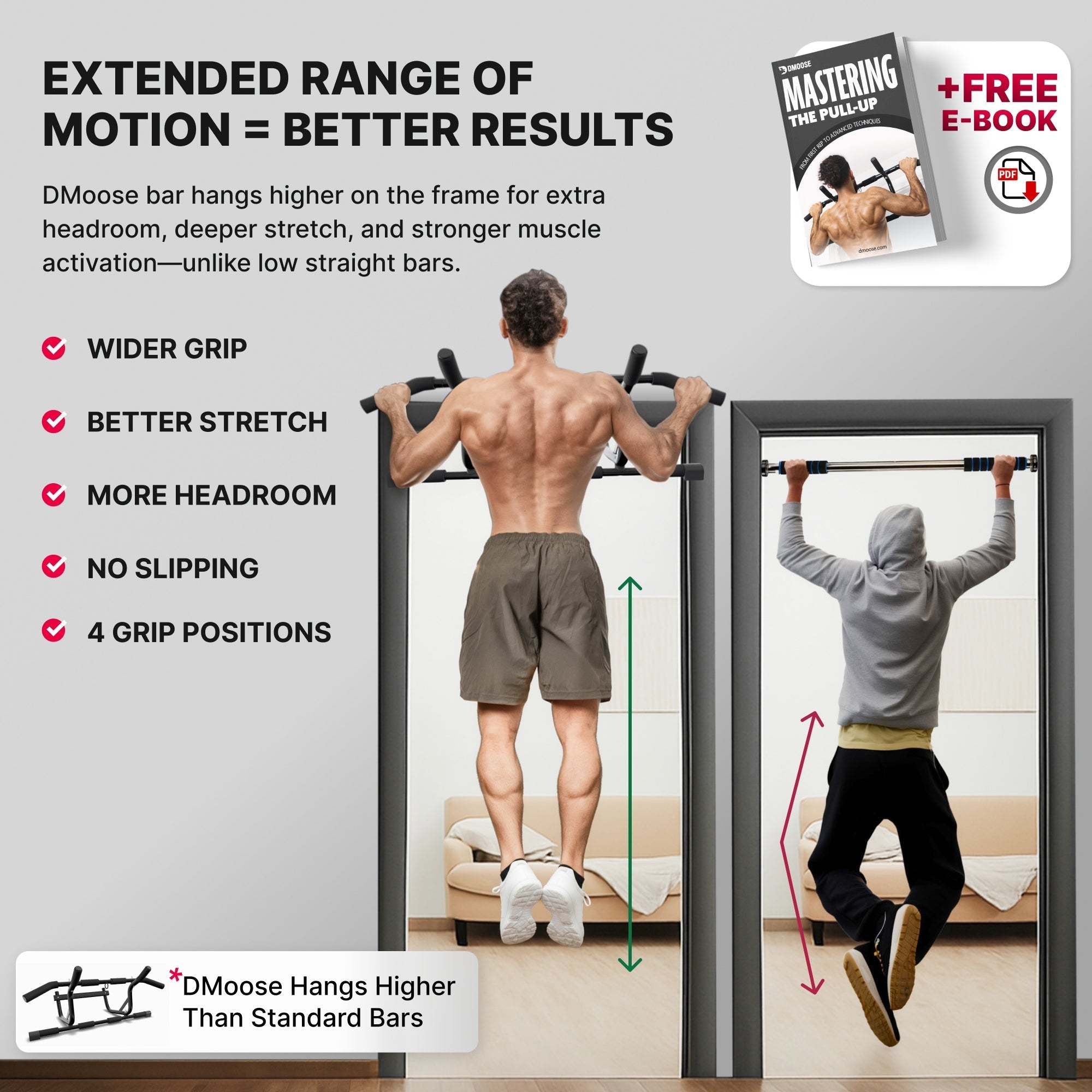 DMoose Doorway Pull Up Bar