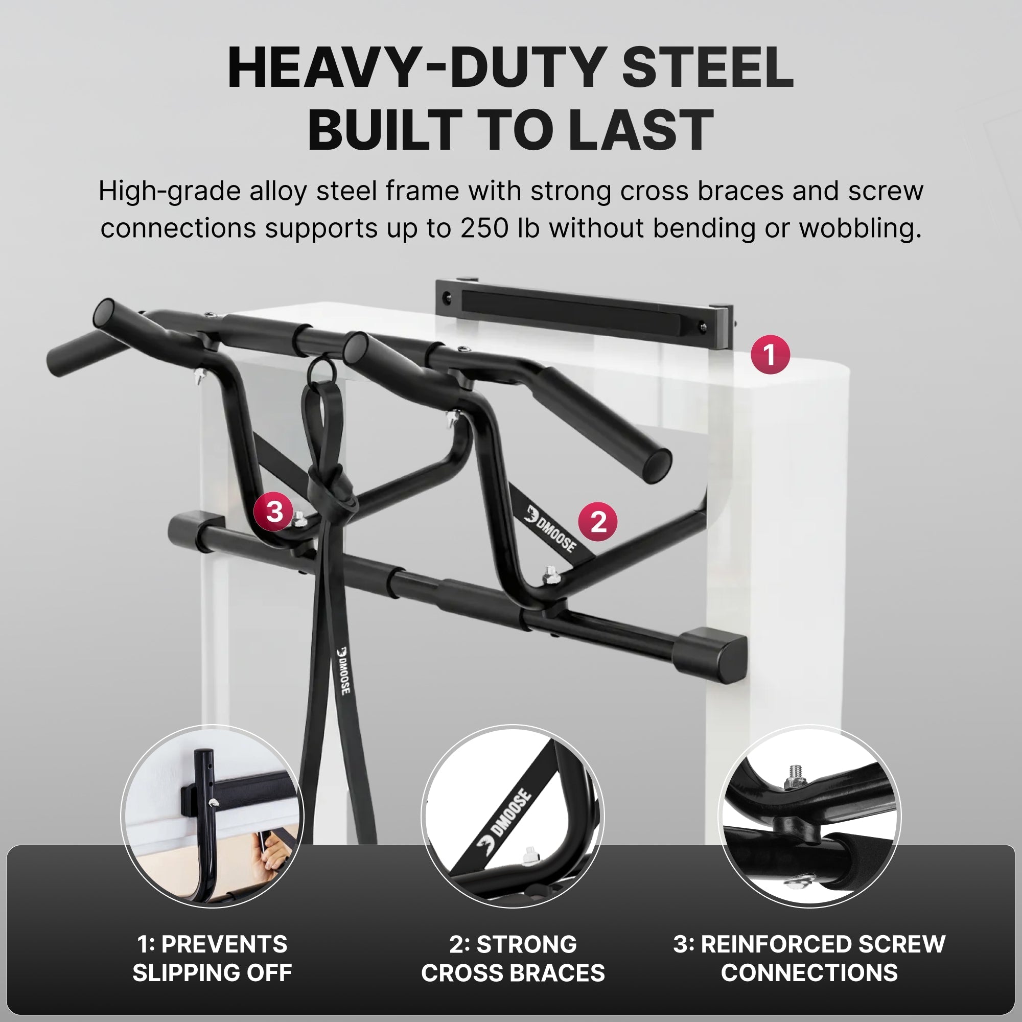 DMoose Doorway Pull Up Bar