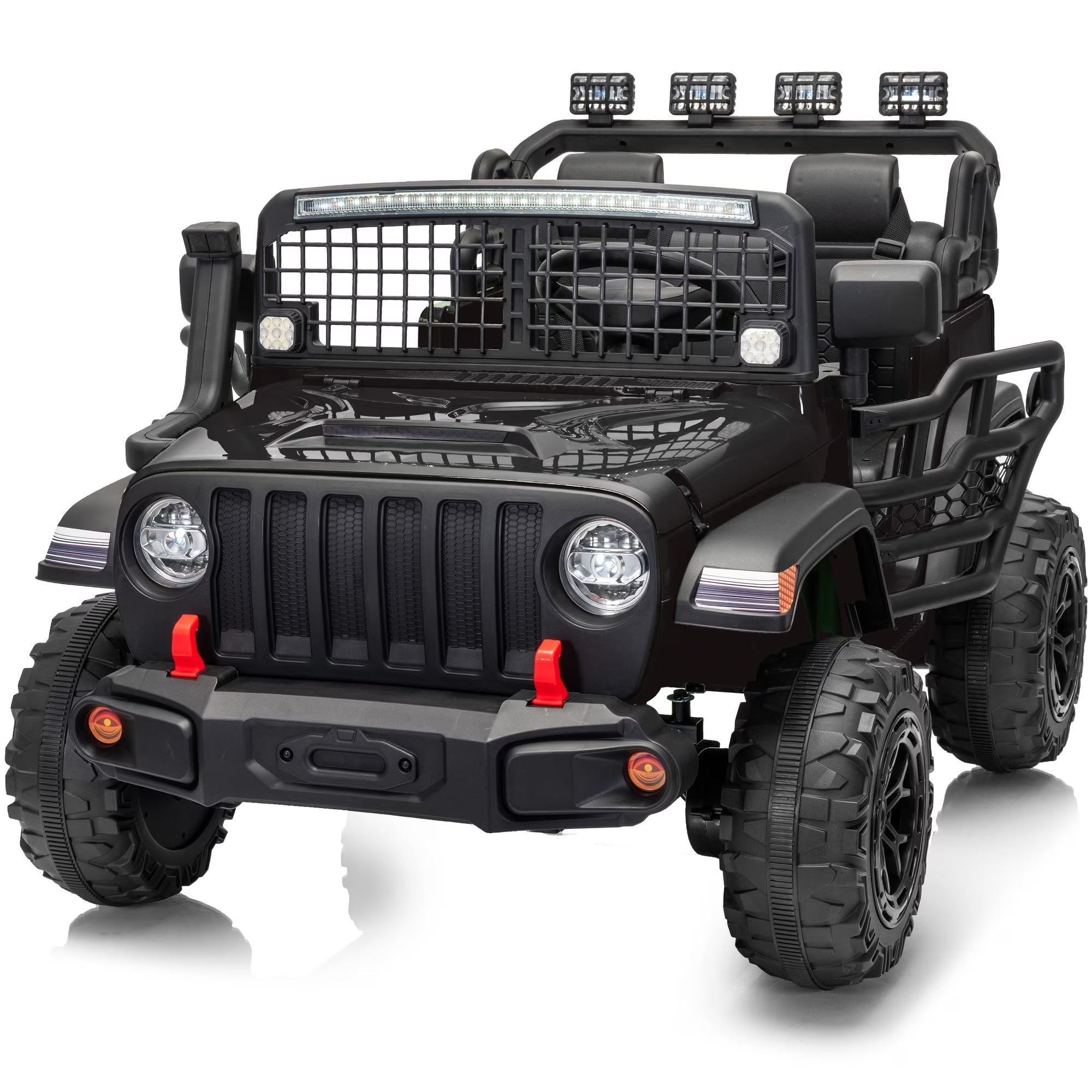 12V 7Ah Kids Ride on Truck, 2 Seater Electric Ride on Toys Car for Big Kids w/ Remote, Bluetooth
