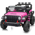 12V 7Ah Kids Ride on Truck, 2 Seater Electric Ride on Toys Car for Big Kids w/ Remote, Bluetooth