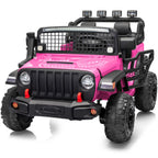 12V 7Ah Kids Ride on Truck, 2 Seater Electric Ride on Toys Car for Big Kids w/ Remote, Bluetooth